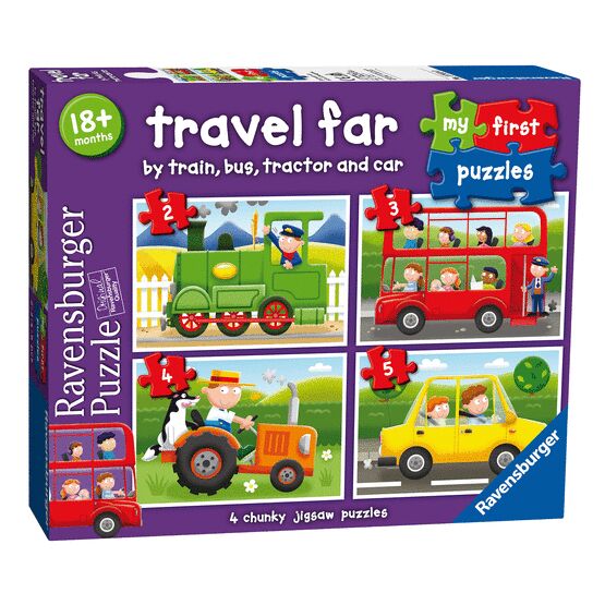 Ravensburger - My First Puzzles - Travel Far - 7303