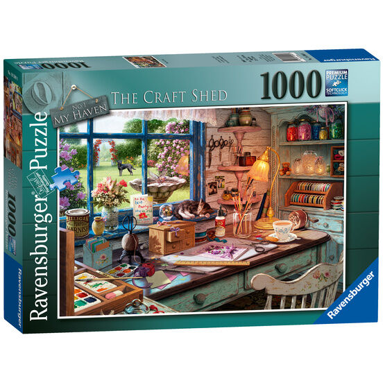 Ravensburger - My Haven No.1, The Craft Shed 1000pc - 19590