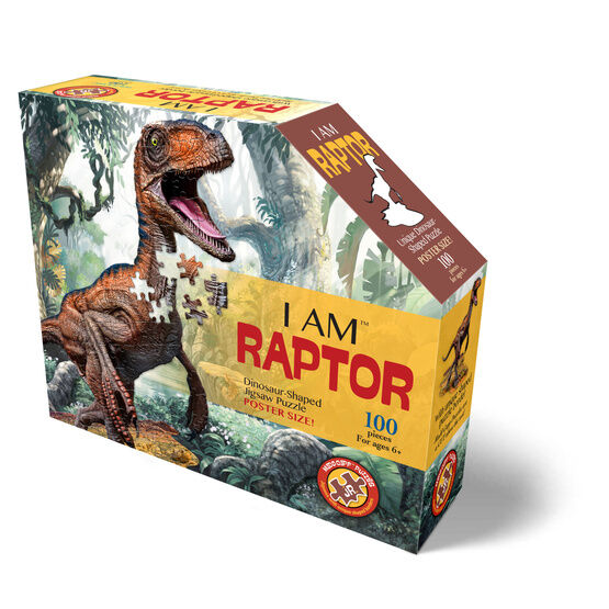 I Am Raptor 100pc Jigsaw Puzzle