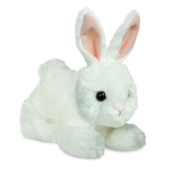 Aurora - Mini Flopsie Bunny White