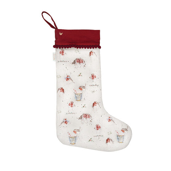 Wrendale Designs - Christmas Stocking - Season's Tweetings - Robin