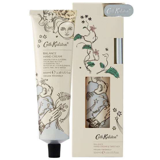 Cath Kidston - Power To The Peaceful Hand Cream 100ml with Twist Key