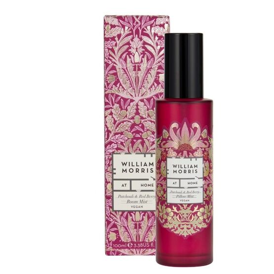William Morris at Home - Friendly Welcome Patchouli & Red Berry Room Mist 100ml