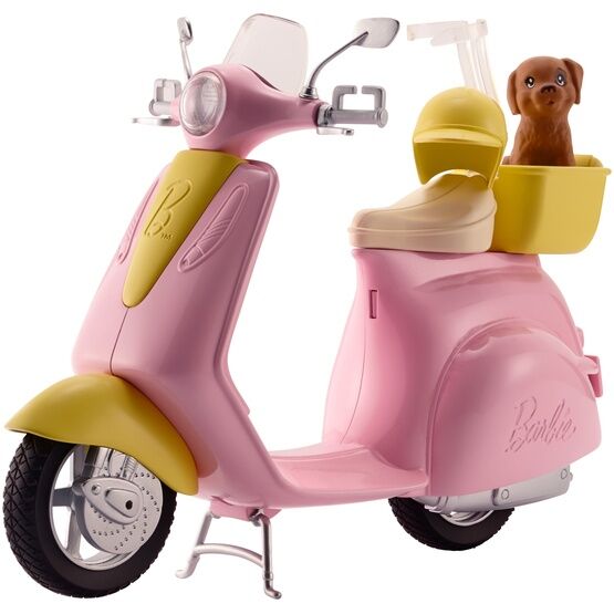 Barbie Moped with Puppy