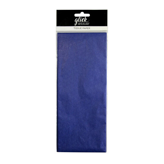 Glick - Tissue - Plain Reflex Blue
